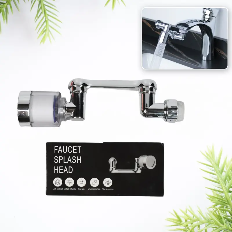 Rotating Faucet Sprayer With Splash Filter & Dual O-Ring Seal 1