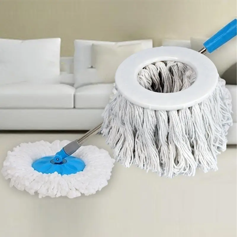 Round Microfiber Spin Mop Refill – Universal Fit For All Spin Mop Systems 1