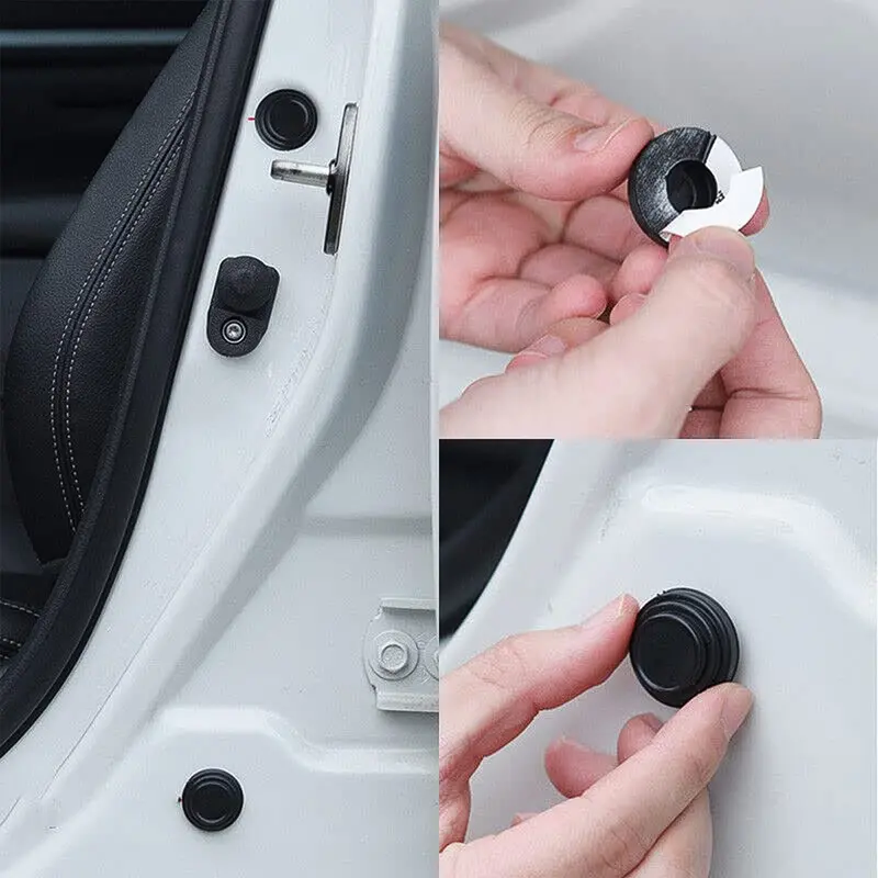 Rubber Car Door Shock Absorber – Protective Bumper Sticker (1 Piece) 1