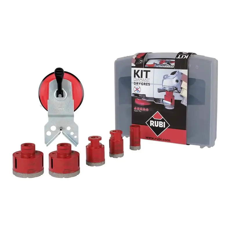 Rubi Drygres 4Grinder Drill Bit Set For Dry Cutting Applications 1