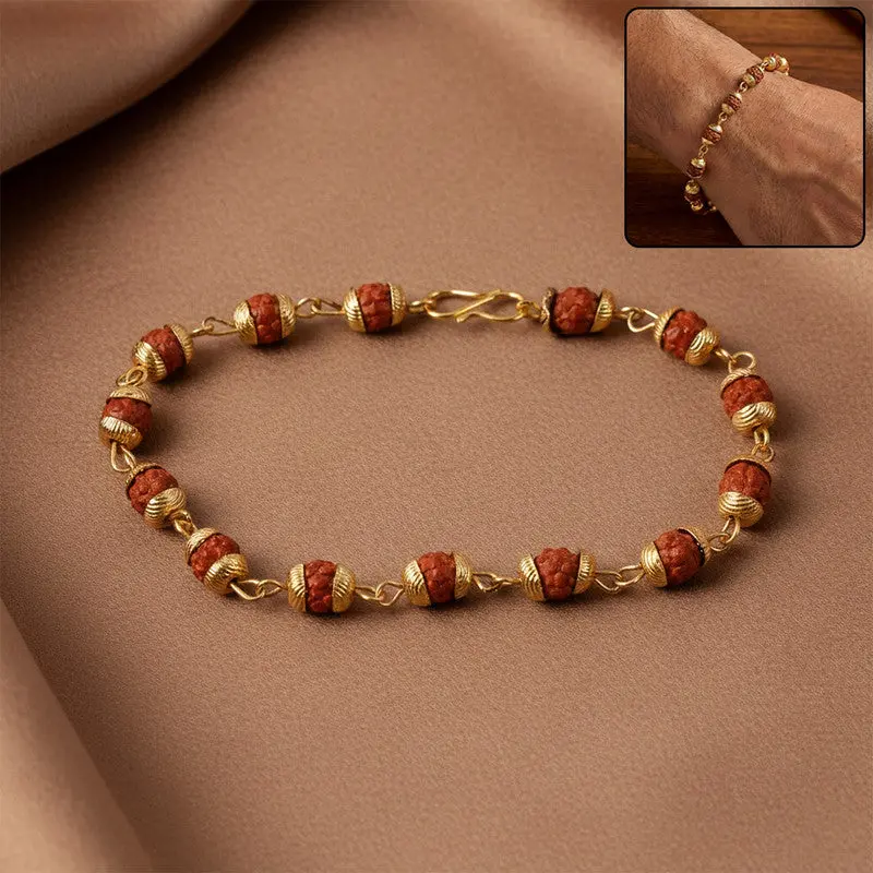 Rudraksha Bead Bracelet Designed For Daily Spiritual Connection 1