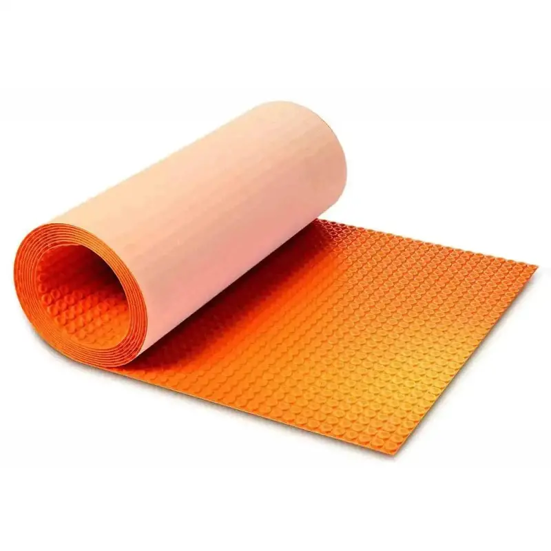 Schluter Ditra-Heat Uncoupling Membrane With Built-In Waterproofing 1
