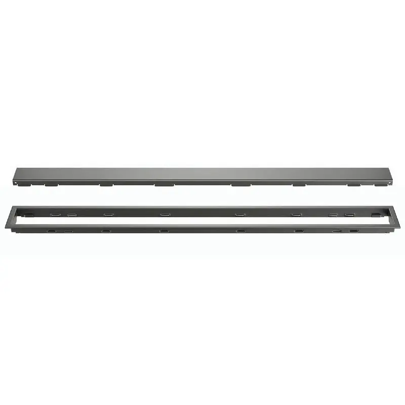 Schluter Kerdi-Line Linear Drain Grate Kit – Dark Anthracite Finish 1