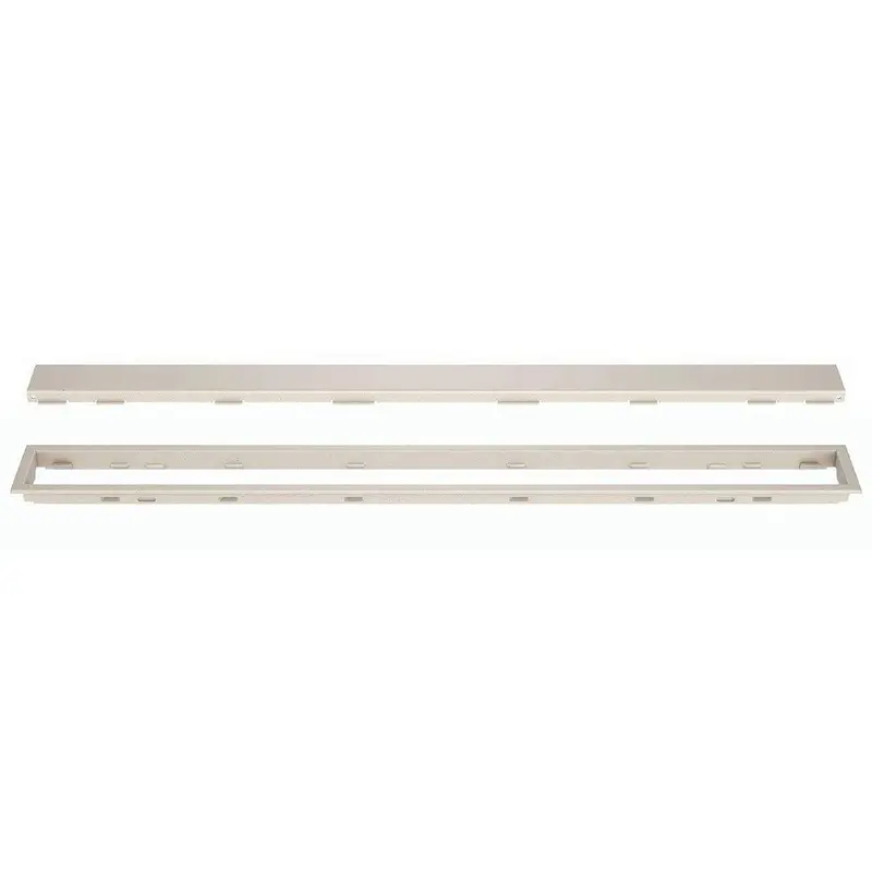 Schluter Kerdi-Line Linear Drain Kit In Ivory Finish 1