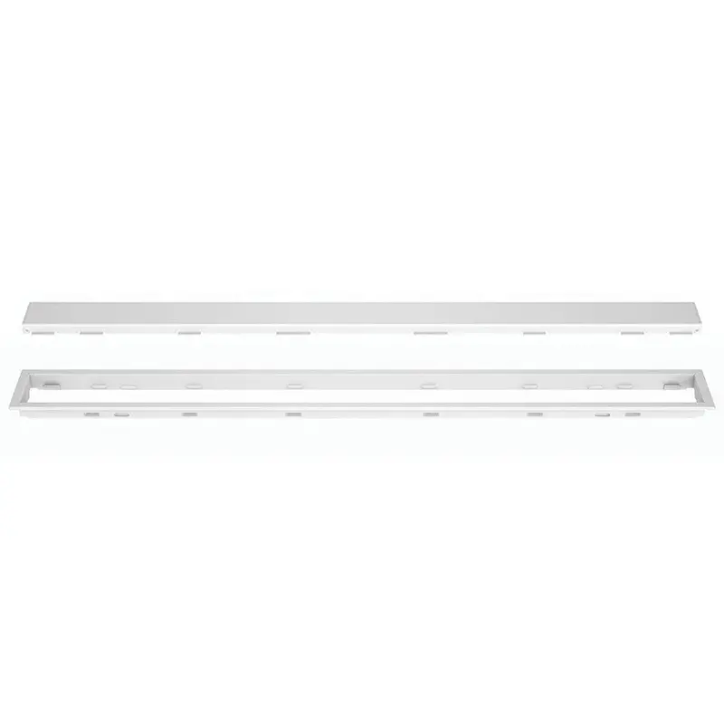 Schluter Kerdi-Line Matte White Linear Drain Grate Kit 1