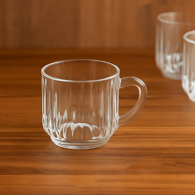 Set Of 6 Unbreakable Clear Plastic Tea Cups – Bpa-Free 1