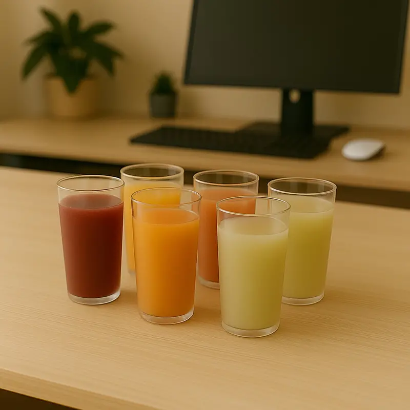 Set Of 6 Unbreakable Round Clear Plastic Glasses – 300Ml Each, Bpa-Free 1
