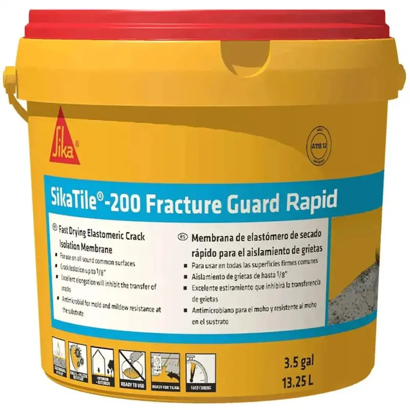 Sikatile-200 Rapid-Setting Fracture-Guard Crack Isolation Membrane 1