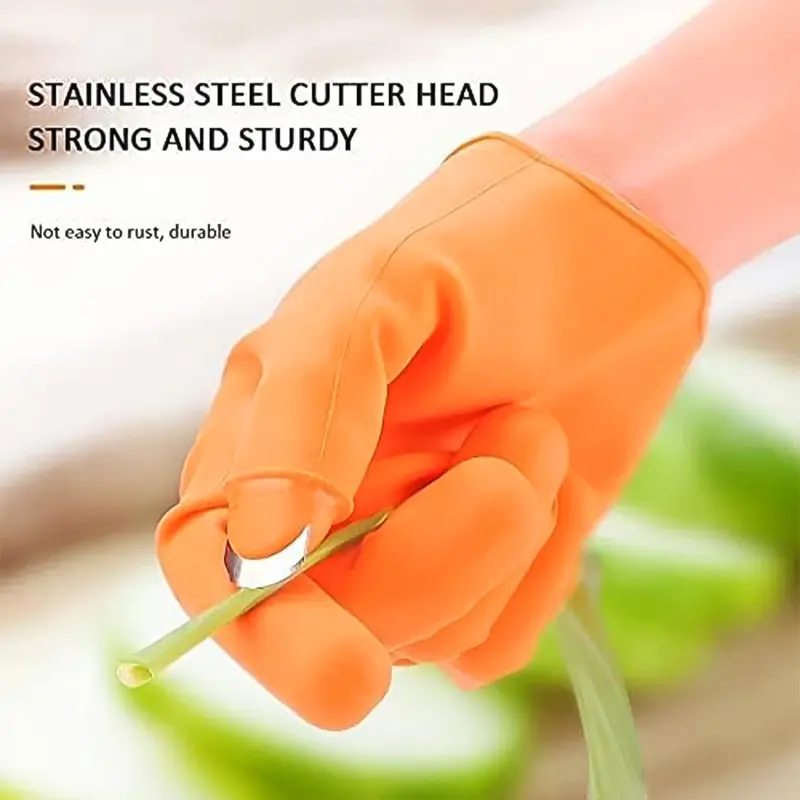 Silicone Thumb Guard Glove For Right-Handed Users 1