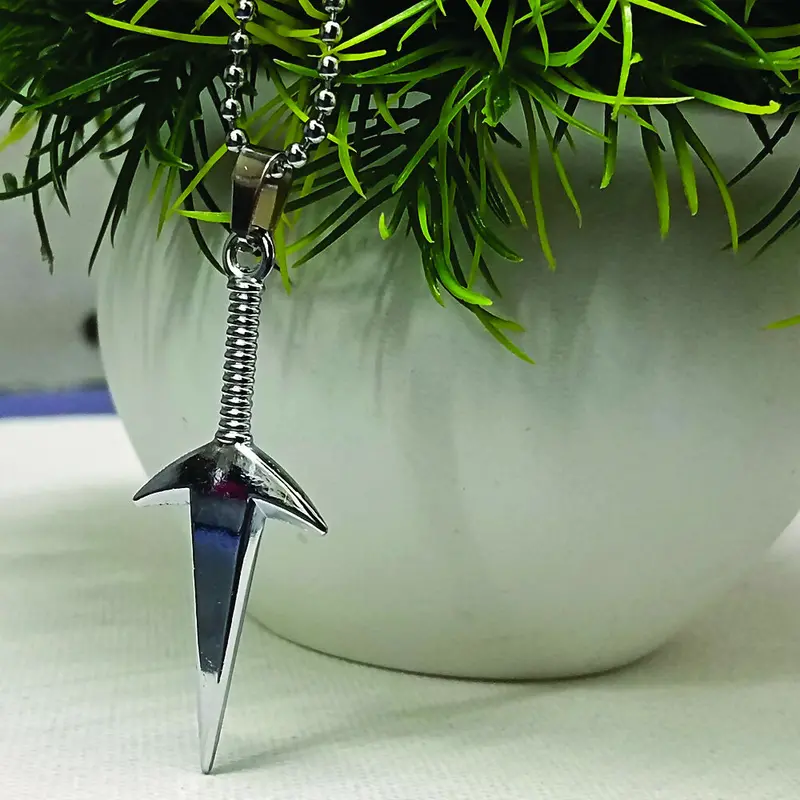 Silver-Tone Arrow Pendant Necklace – Contemporary Men’S Design 1
