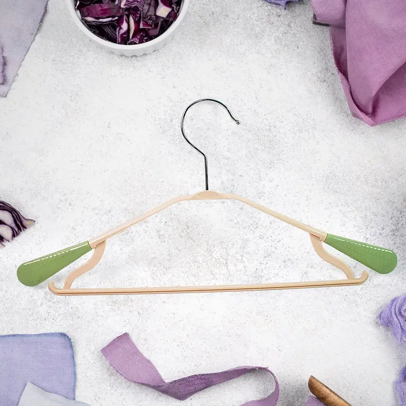 Single Pp Fabric Hanger With Zinc-Plated Steel Hook – Durable, Non-Slip Garment Organizer 1