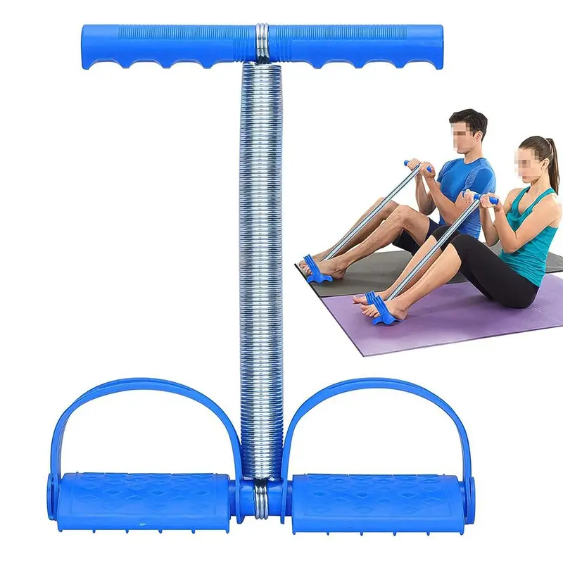 Single-Spring Resistance Band With Pull Rope – Portable Tension Exercise Strap (Individual Unit) 1