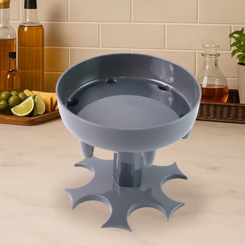 Six-Outlet Beverage Dispenser Stand For Parties And Catering 1