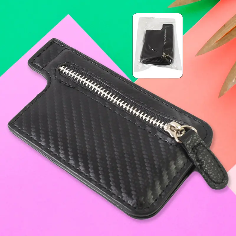 Slim Adhesive Card Phone Holder With Integrated Wallet Function 1