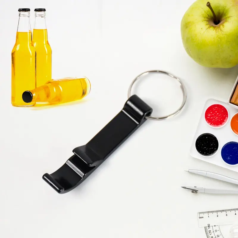 Slim Metal Bottle Opener Keychain – Sleek, Everyday Carry Accessory 1