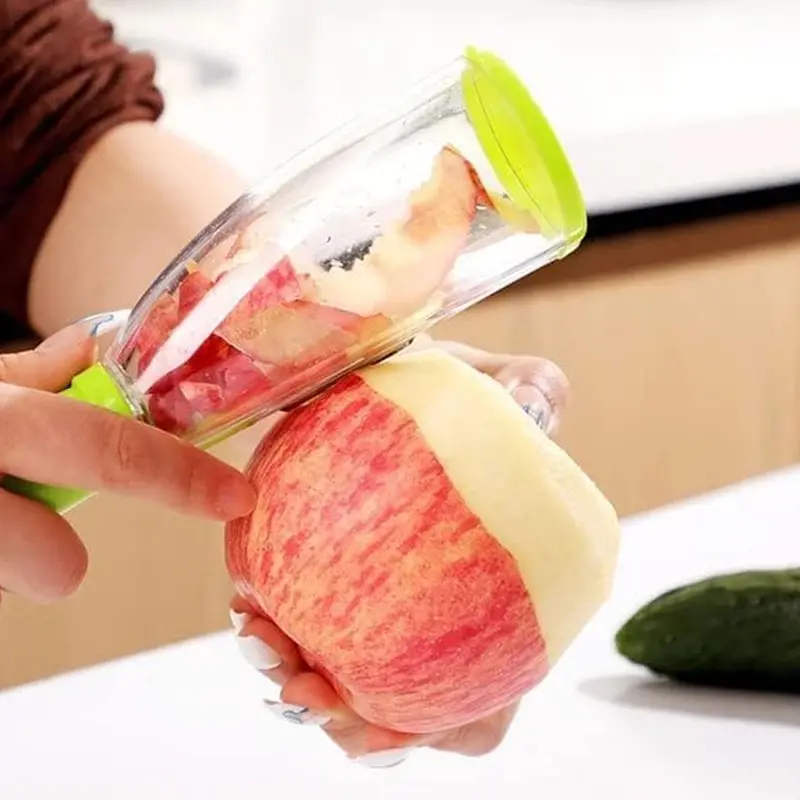 Smart Adjustable Vegetable Peeler – Ergonomic Kitchen Tool For Fruits, Vegetables & Hard-Skinned Produce 1