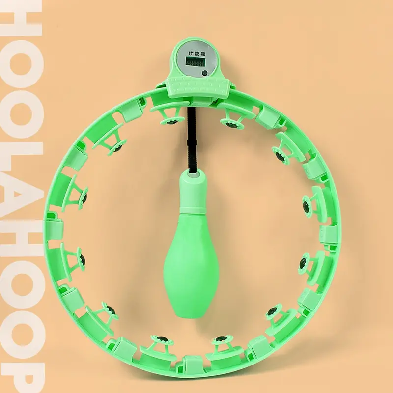 Smart Fitness Hula Hoop With Rotating Ball & Digital Counter 1
