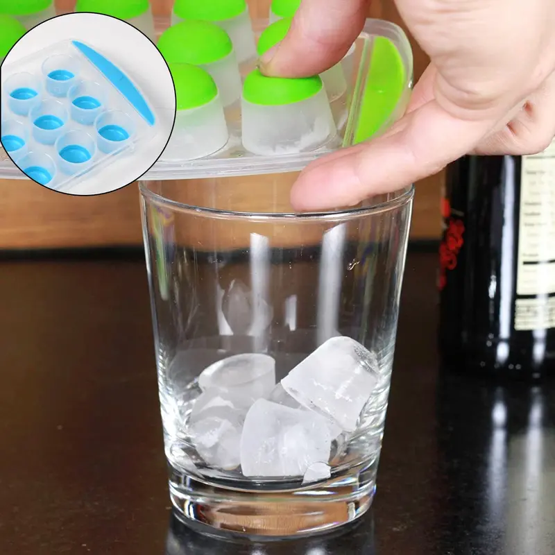 Smart Push-Out Silicone Ice Cube Tray – Also Works As Chocolate Mold 1