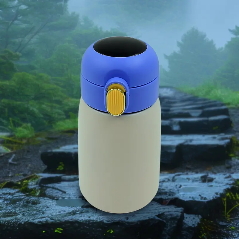 Smart Temperature-Display Vacuum Flask – 300 Ml Insulated Water Bottle 1