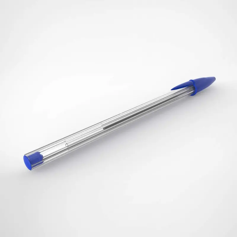 Smooth-Flow Ballpoint Pen – Comfort-Grip Writing Instrument (Single Unit) 1