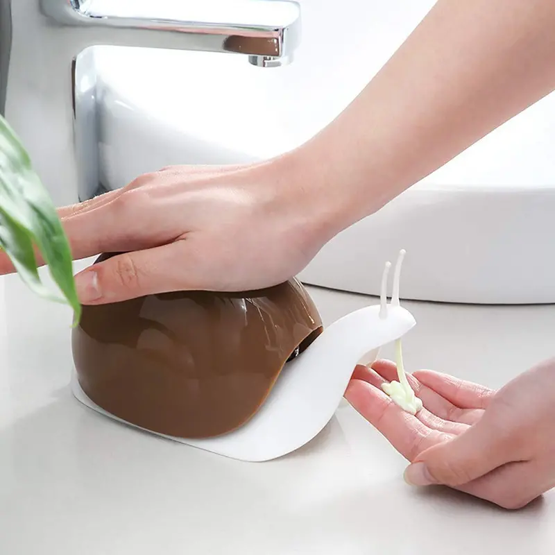 Snail-Shaped Portable Liquid Soap Dispenser For Travel 1