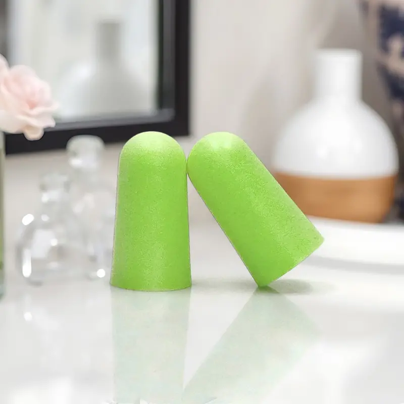 Soft Foam Noise-Reducing Earplugs – Comfortable Hearing Protection For Sleep & Travel 1