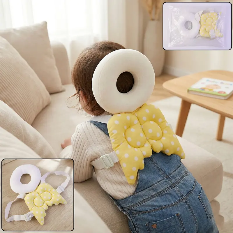 Soft Infant Head Protection Cushion – Gentle Baby Safety Pillow (1 Piece) 1