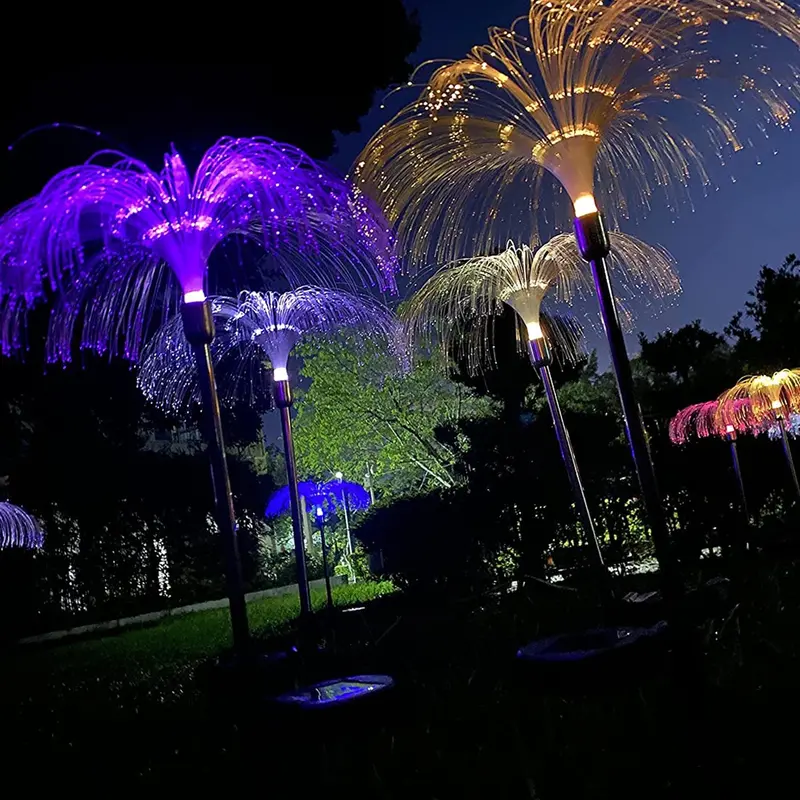 Solar-Powered Jellyfish-Inspired Outdoor Lights – 7-Color Waterproof Decor, 2-Pack 1