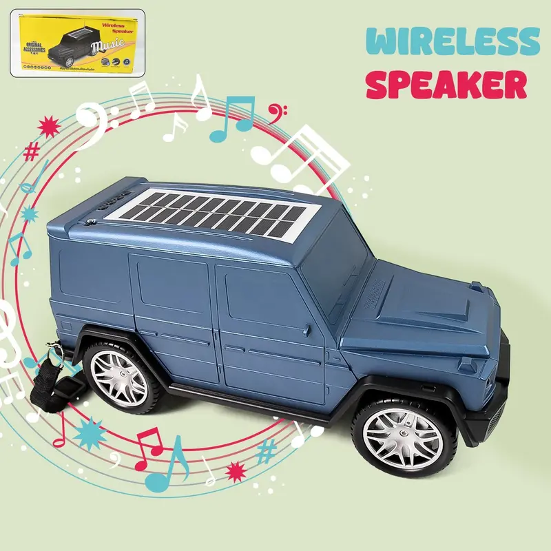 Solar-Powered Wireless Speaker – Portable Thar Outdoor Audio System 1