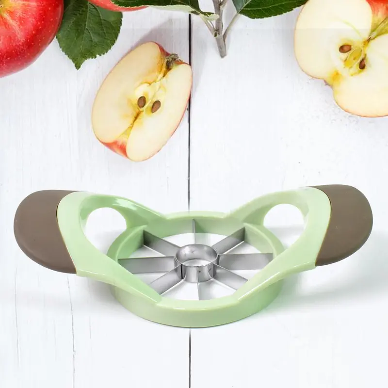 Stainless Steel Apple Slicer & Fruit Divider – 8-Way Cutter For Quick, Even Fruit Preparation 1