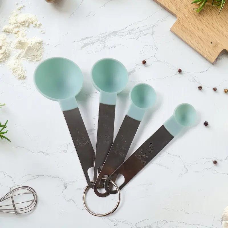 Stainless Steel Measuring Spoon Set – 4-Piece Precision Kit 1