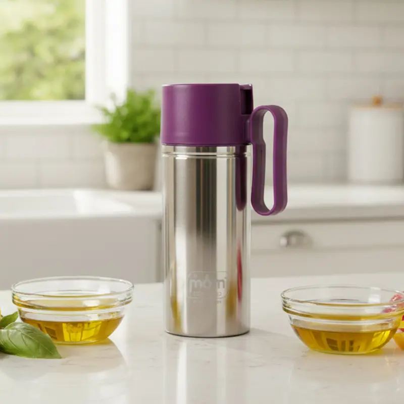 Stainless Steel Oil Pourer – 750Ml Precision Kitchen Dispenser 1