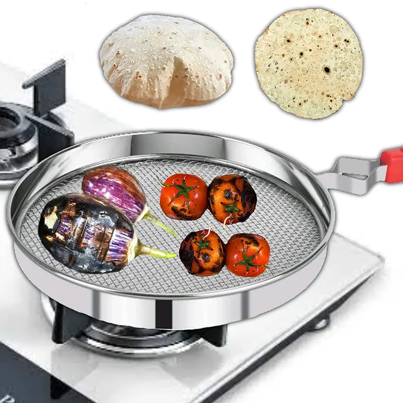 Stainless Steel Tandoor Roasting Grill Rack For Chapatis And Grilling 1
