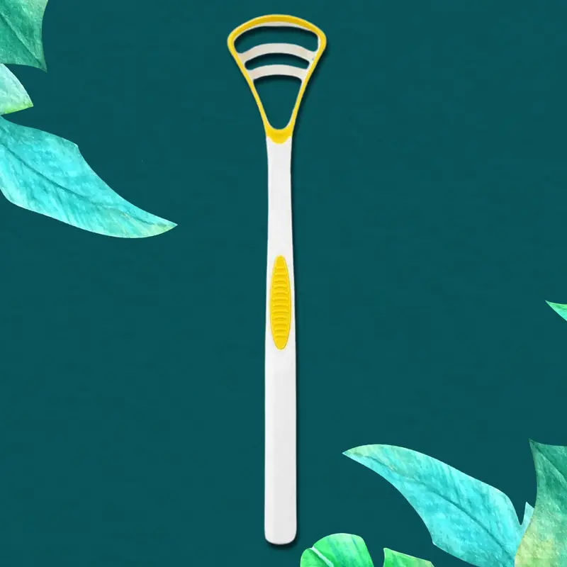 Stainless Steel Tongue Scraper – Ergonomic Dental Care Tool 1