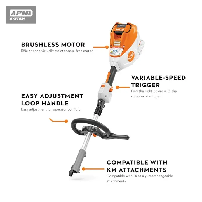 Stihl Kma 120 R Battery-Powered Multi-Tool Head 1
