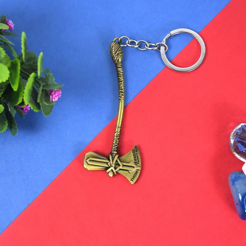 Stormbreaker-Themed Hammer Keychain – Marvel-Inspired Collectible 1