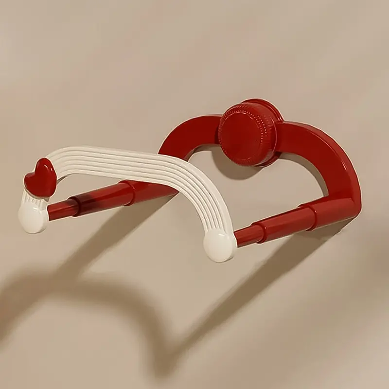Suction-Cup Floating Washbasin Hook – Adjustable Bathroom Sink Organizer 1