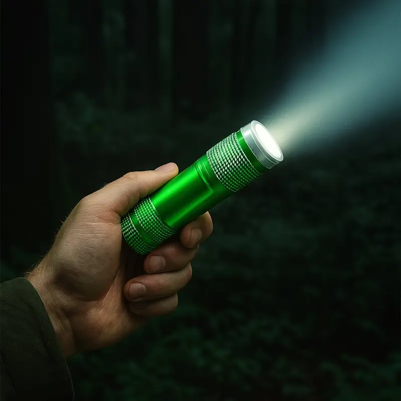 Super-Bright 9-Led Mini Torch – Slim Pocket-Sized Flashlight 1