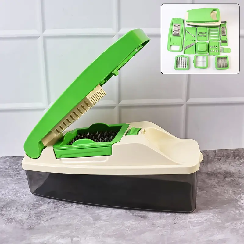 Supermom 14-Function Nicer Dicer – Adjustable Slicing & Dicing System 1