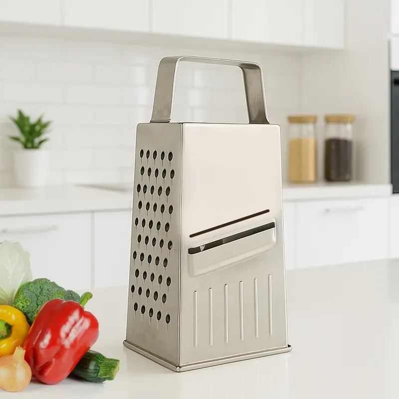 Supermom 5-In-1 Premium Stainless Steel Multi-Grater And Slicer 1