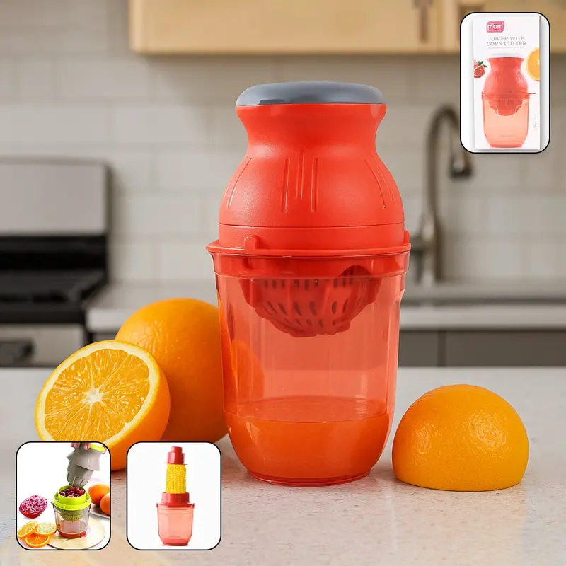 Supermom 800Ml Juicer With Integrated Corn Cutter 1