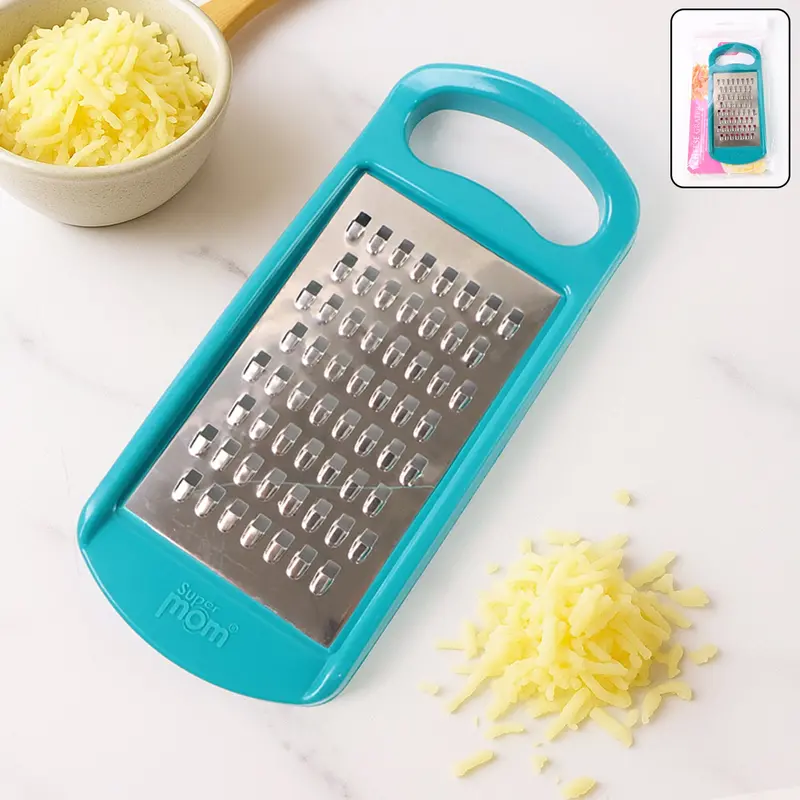 Supermom All-Purpose Cheese And Veg Grater – Compact Stainless Steel Tool 1