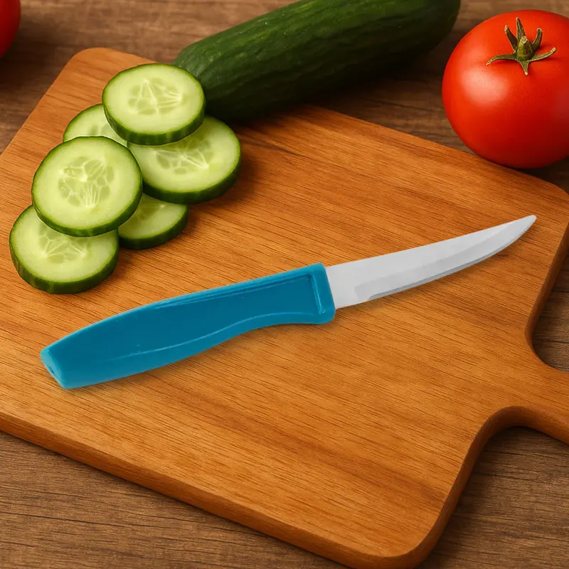 Supermom All-Purpose Stainless Steel Vegetable Knife – Chhari Style (1 Piece) 1