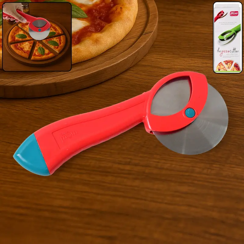 Supermom Ergonomic Stainless Steel Pizza Wheel Cutter 1