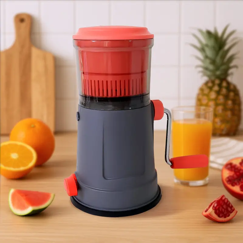 Supermom High-Yield Pulpy Fruit Juicer – Extended Handle & Silicone Grip (1 Piece) 1