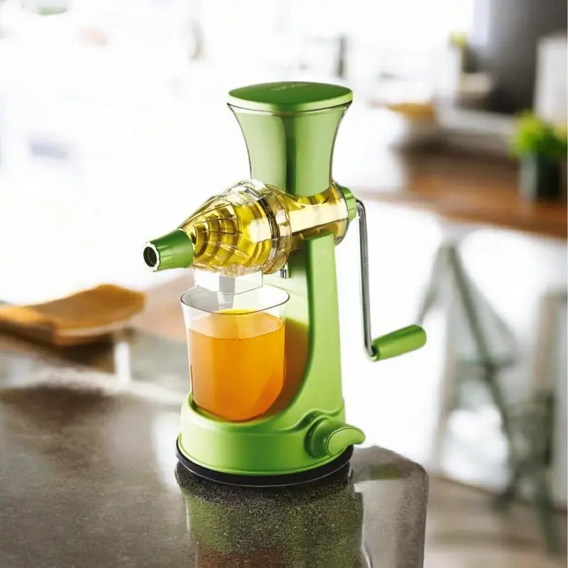 Supermom Manual Citrus And Veggie Juicer – Hand-Cranked, Multi-Use Press (1 Piece) 1