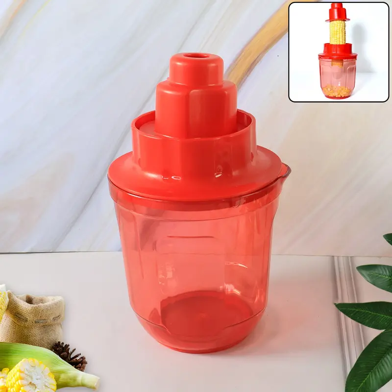Supermom Stainless Steel Corn Cutter – Safe, Efficient Kernel Remover 1