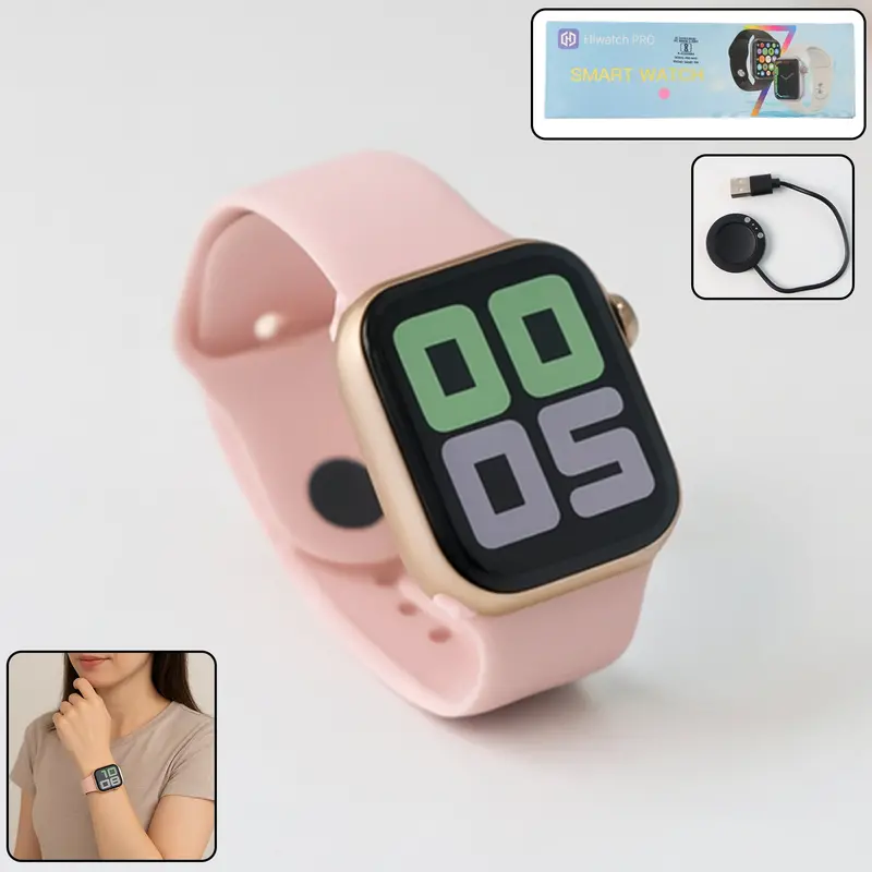 T700S Smartwatch With Large Display – Wireless Charging Fitness Tracker For Daily Wear 1