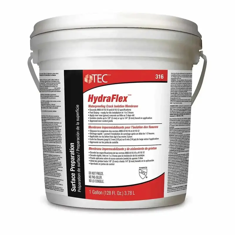 Tec Hydraflex Crack Isolation And Waterproofing Membrane For Tile Installations 1
