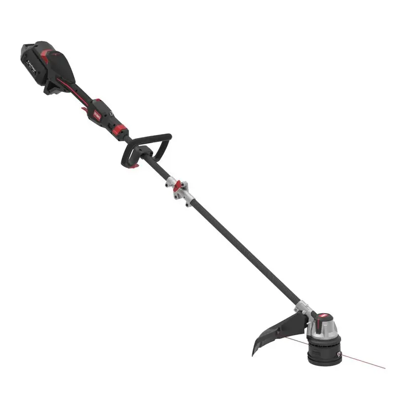 Toro 60V Max Cordless String Trimmer With Carbon Fiber Shaft & 2.5Ah Battery (Model 51838) 1